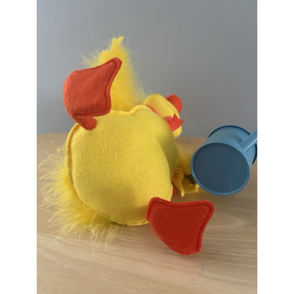 Lot of 3 Annalee Easter Spring Dolls Ducks Mouse Bonnet Straw Hat Watering Can - Picture 7 of 16